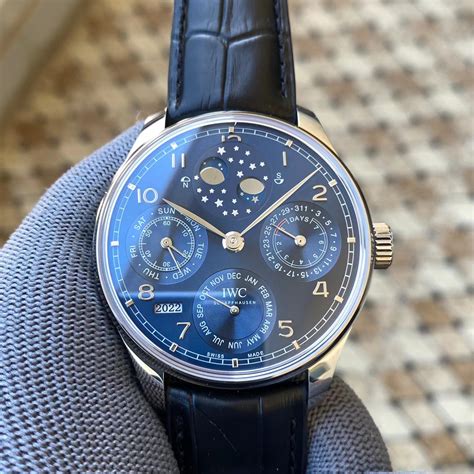 iwc portuguese perpetual calendar watch replica